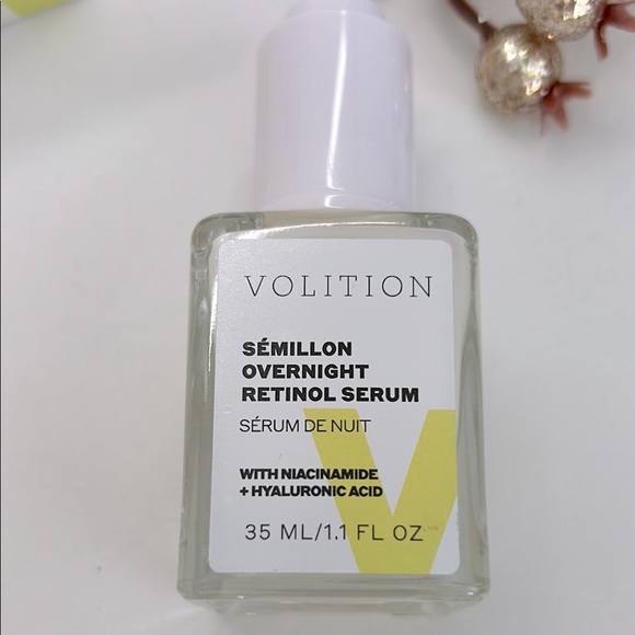 Volition Semillon Overnight Retinol Serum w/Avec Niacinamide Hyaluronic Acid NEW - Picture 3 of 16